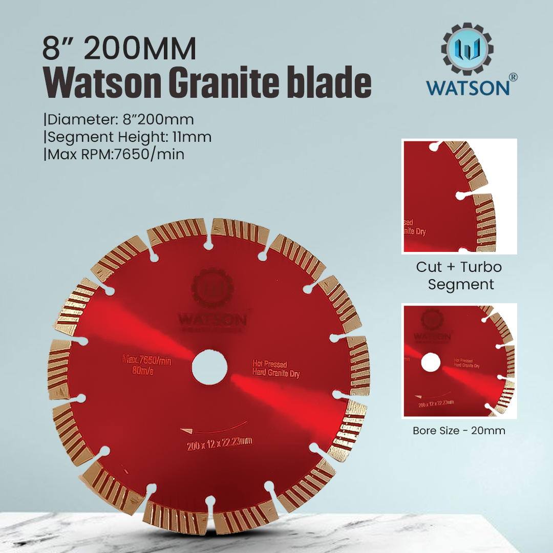 8"200mm Granite Cutting Blade - Image 2