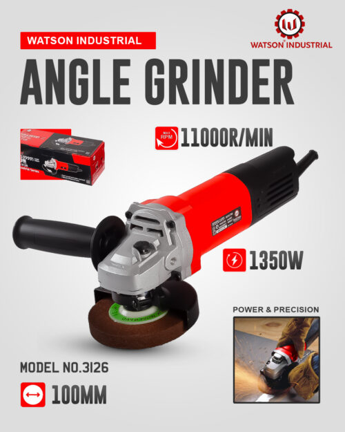 Angle Grinder 100mm (3126) - Image 5