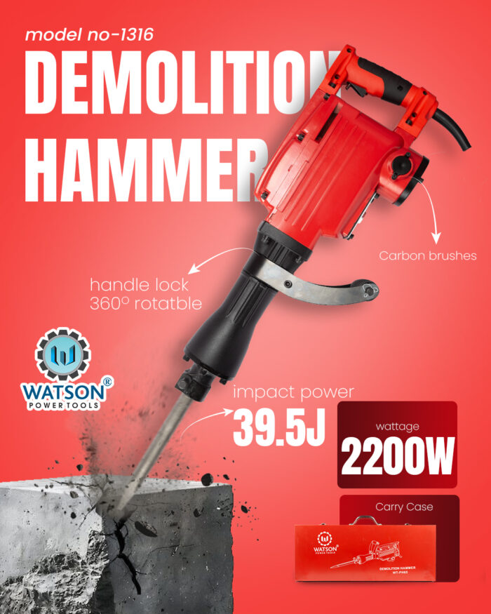 Demolition Hammer PH-65A (1316) - Image 2