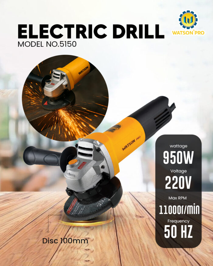 Angle Grinder 100mm (5150) - Image 3