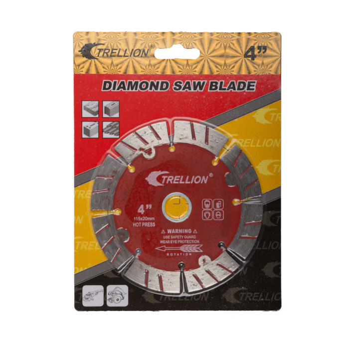 Trellion 4” Turbo Segmented Diamond Blade - Image 2