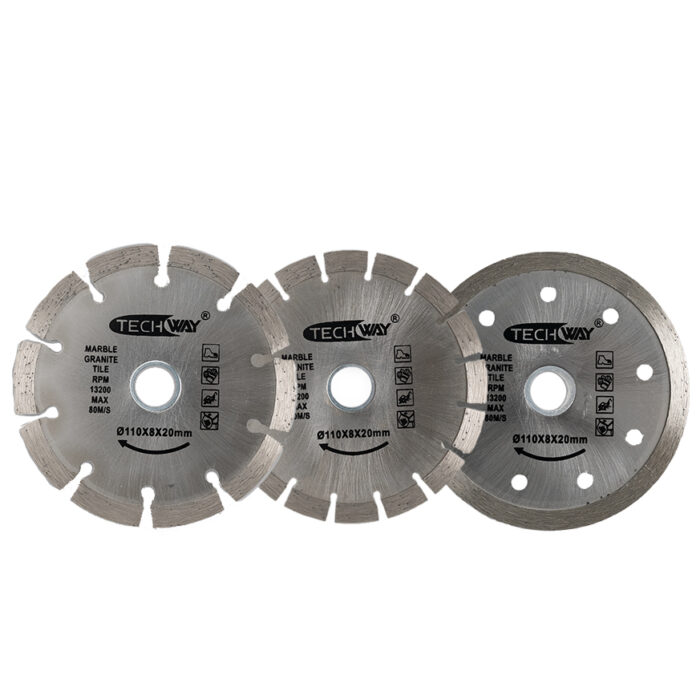 Techway 4” Diamond Cutting Blades